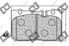 DJ PARTS BP1148 Brake Pad Set, disc brake